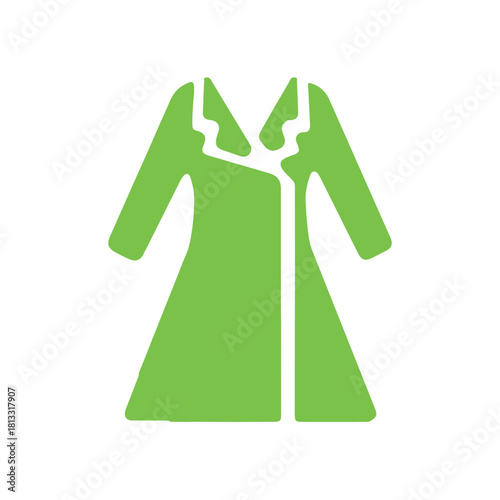 woman dress icon, fashion, clothing
