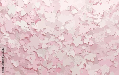 따뜻한 봄날을 연상시키는 아름답고 부드러운 분홍색 벚꽃잎들이 섬세하게 흩날리며 로맨틱하고 우아한 분위기를 연출하는 추상적인 벡터 배경으로, 결혼식 초대장, 기념일 카드, 웹 디자인, 소셜 미디어 콘텐츠 등 다양한 프로젝트에 활용하기에 이상적인 그래픽 리소스입니다.
