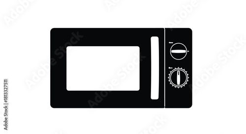 Abstract geometric silhouette design with vibrant color accents and typographic elements silhouette