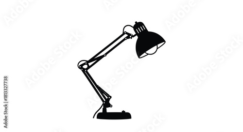 Abstract geometric silhouette design with vibrant color accents and typographic elements silhouette