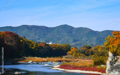 Autumn Atmosphere in the Heart of Chichibu