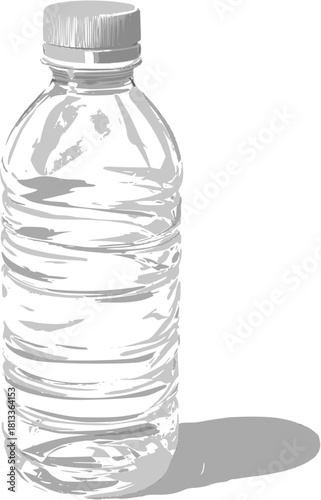 ペットボトルのイラスト（ベクター）