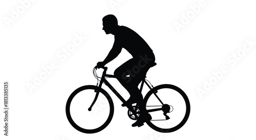 Dynamic abstract geometric shape composition with bold silhouette elements and vibrant color accents silhouette