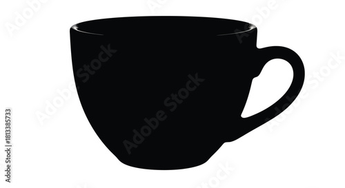 Abstract geometric silhouette design with bold color accents and helvetica courier typography