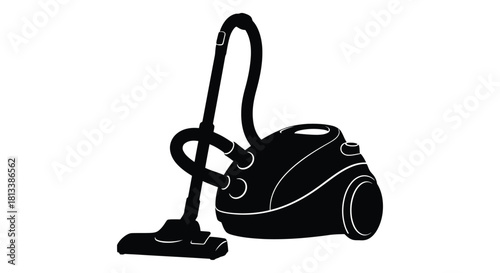 Abstract geometric shapes and lines in a dynamic composition silhouette