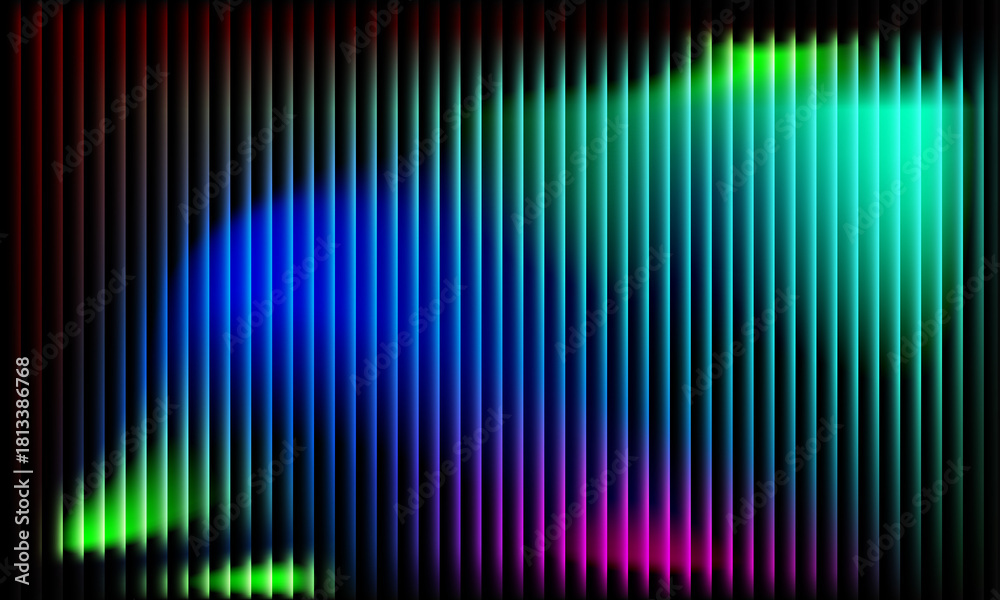 Fototapeta premium Striking Vertical Lines Gradient Composition with Smooth Color Change from Pink to Light Blue