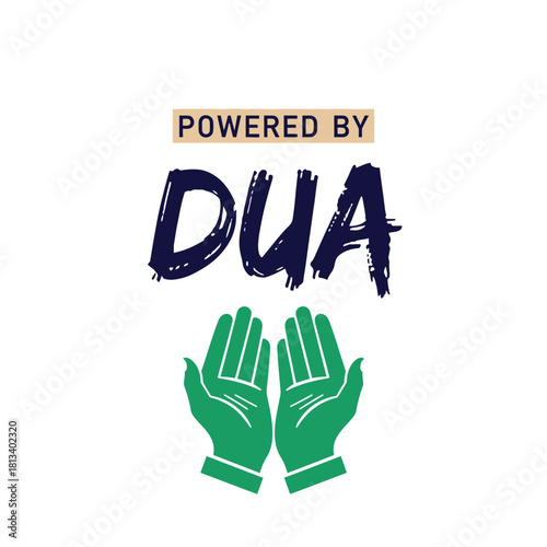 Typography t shirt design powered by dua