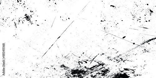 Abstract grunge dirt pattern with scratches, grit, dust, and worn imperfections on a rough surface use as a design element, overlay.