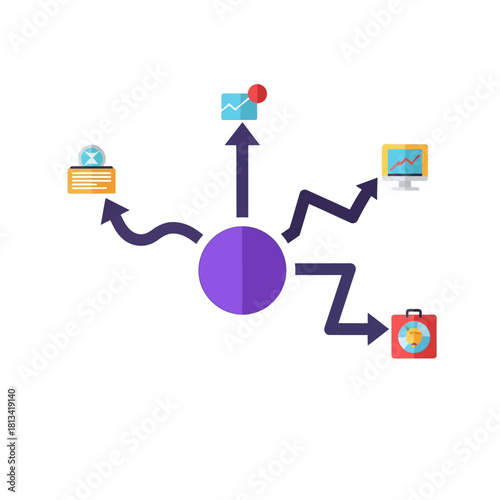 Centralized Business Process and Data Distribution Workflow