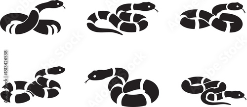 snake silhouettes 