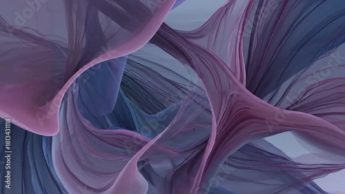 Dynamic visual representation of natural forces in an animated, non literal, and purely graphic style. Abstract animation depicting the unseen energy and flow of nature, without literal?