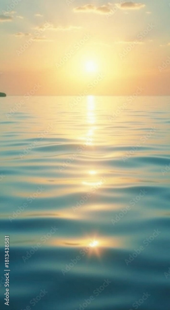Fototapeta premium Ocean at sunset
