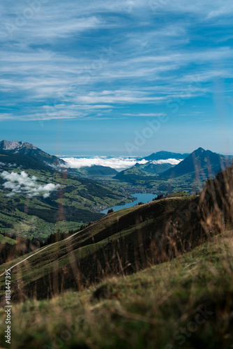 high mountain landscape