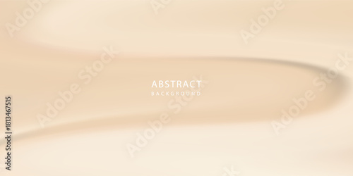 Seamless champagne silk tone bg. Gradient nude pattern. Neutral skin with hints of vanilla, ivory and butter. A base makeup cream with a light pearlescent effect. vector illustration eps10