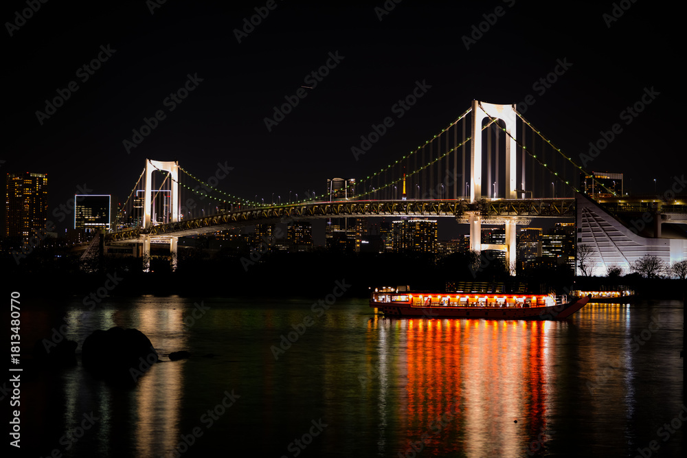 Fototapeta premium brooklyn bridge at night