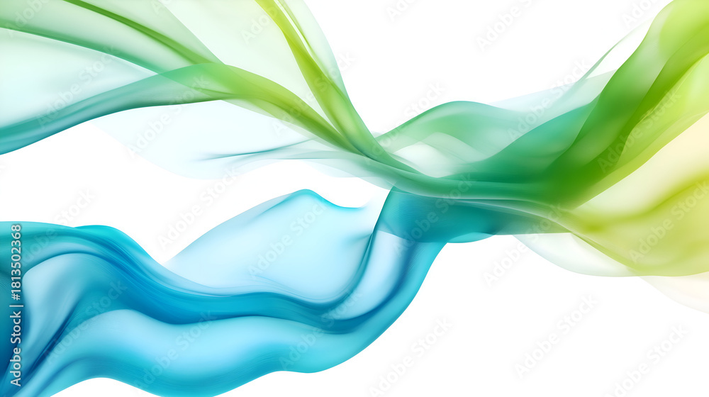 Obraz premium abstract blue smoke