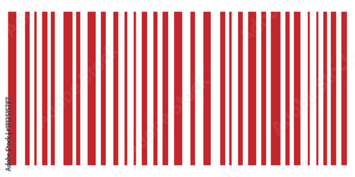 Barcode icon. Barcode vector icon. Simple fake bar code. Bar code for web design.  Vector illustration isolated on white background. eps 10