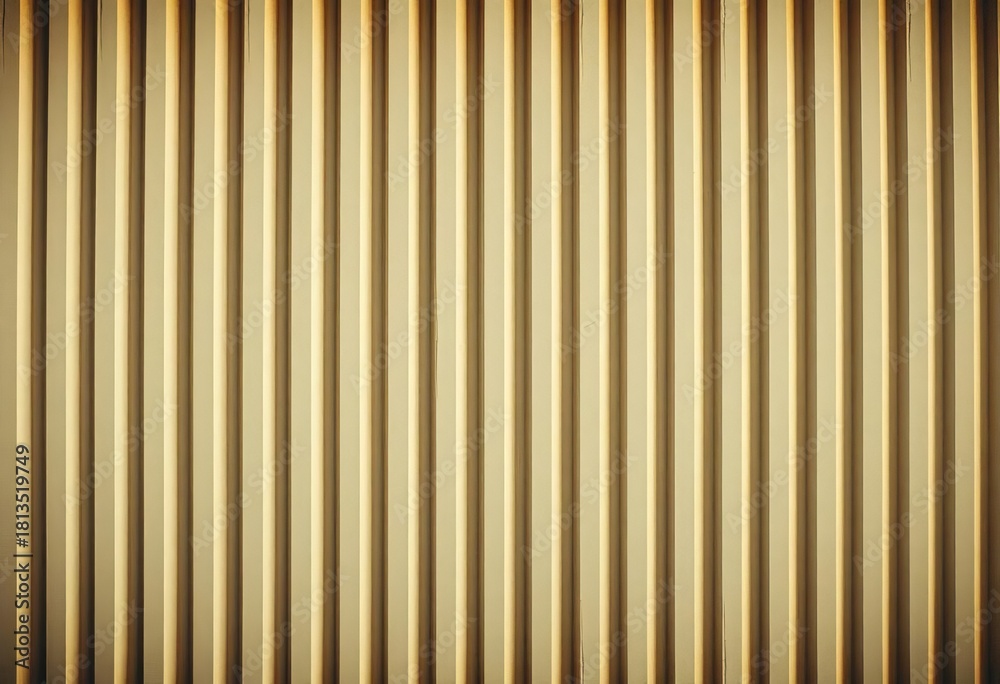 Fototapeta premium Faded vertical stripes, muted tones, aged texture, vintage aesthetic, brown, illustration