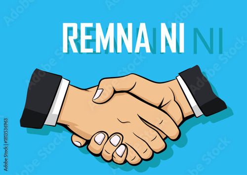 Remna Ni Vector Image