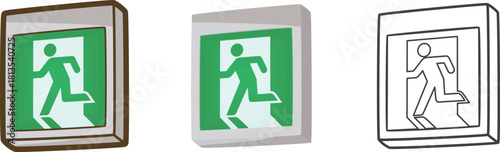 非常口（避難口誘導灯）