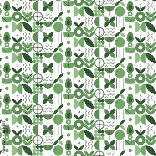 seamless  pettern background design illustrator