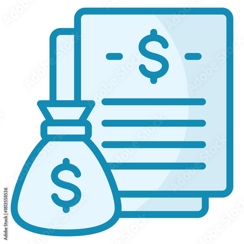 Budget Sheet Icon