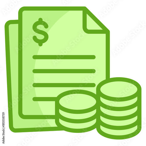 Financial Report Icon