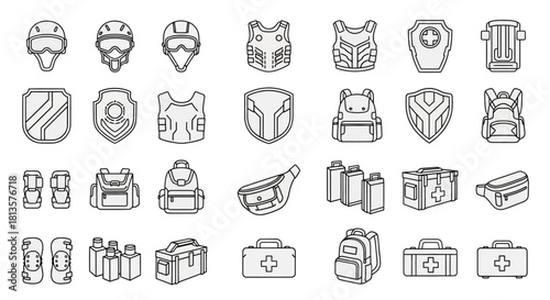 hand drawn alphabet set