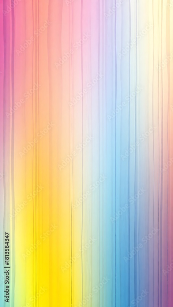 Obraz premium Generative AI of pastel gradient vertical lines soft abstract wallpaper.