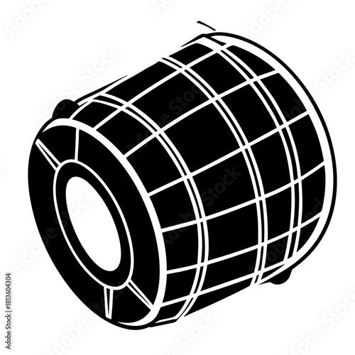 A simple white oval shape with a slight tilt isolated on a black background isolated on white background isolated on transparent background silhouette