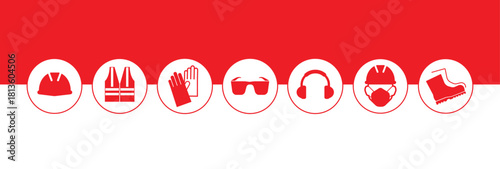 vector illustration of a set of blue and white buttons	