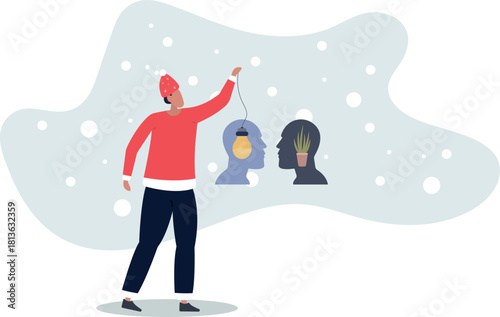 Mentorship or advice from mentor for personal development .life and employment of people.