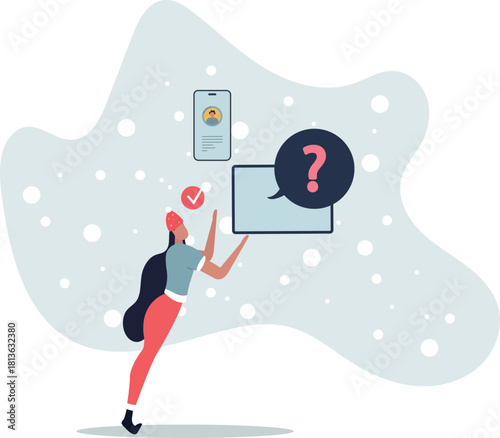 Quick queries and instant replies as fast response answer.Dialogue with customer or client as effective support for successful feedback.life and employment of people.