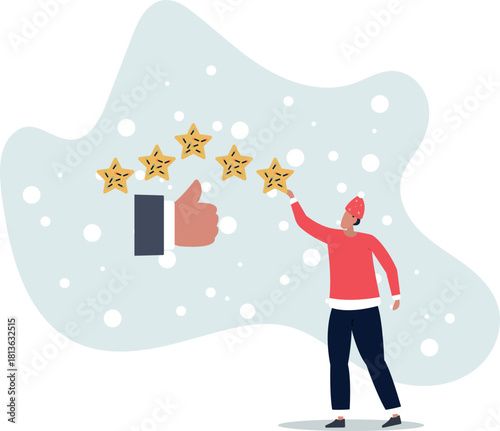 Best star rating, high quality product or good quality service, excellence customer feedback,life and employment of people.