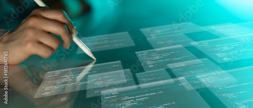 Mobile Application Development and Software Programming Visualization on Smartphone.