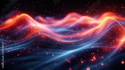 SD-WAN IIoT Smart factory Machine learning engineer Mlops Data Science course NVM Express PolyAI MLflow Applied intuition An Abstract digital Dynamic composition of flowing lines and glowing particle