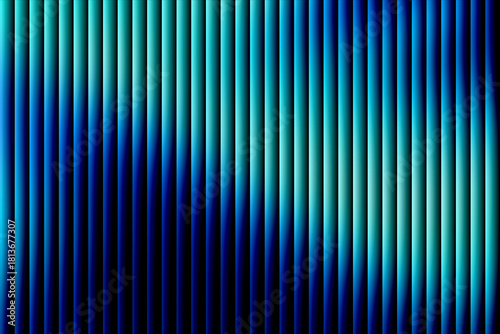 Abstract background with vibrant vertical blue and turquoise gradient lines, creating a modern and dynamic striped pattern for digital design
