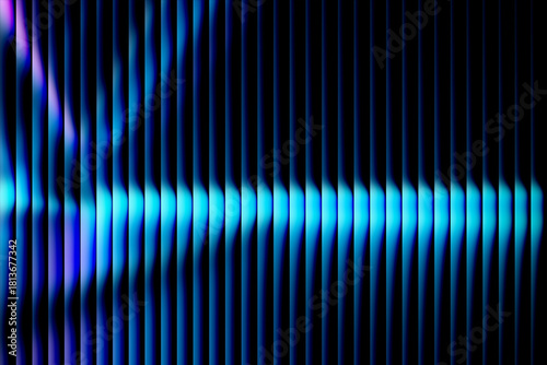Abstract background with vibrant blue and purple light streaks creating a modern digital pattern and dynamic visual effect