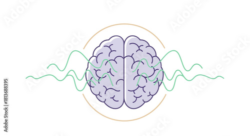 Boost your brainpower with this illustration of neural activity, a visual metaphor for intelligence, focus, and cognitive enhancement strategies