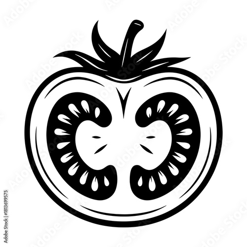 Chili pepper, Hot pepper, Spicy, Silhouette, Dark, Abstract, Minimalist, Food, Culinary, Ingredient, Cooking, Kitchen, Gradient background, Gray, Monochrome, Pepper outline, Fiery, Heat, Flavor