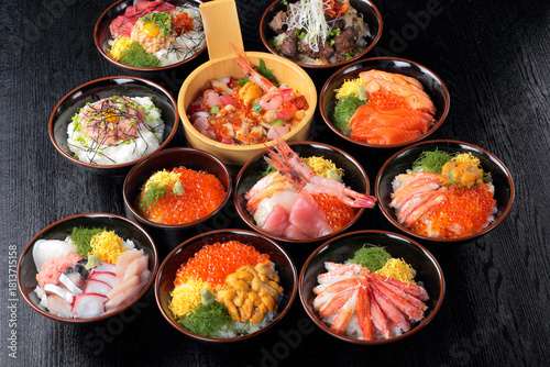 海鮮丼（集合イメージ）