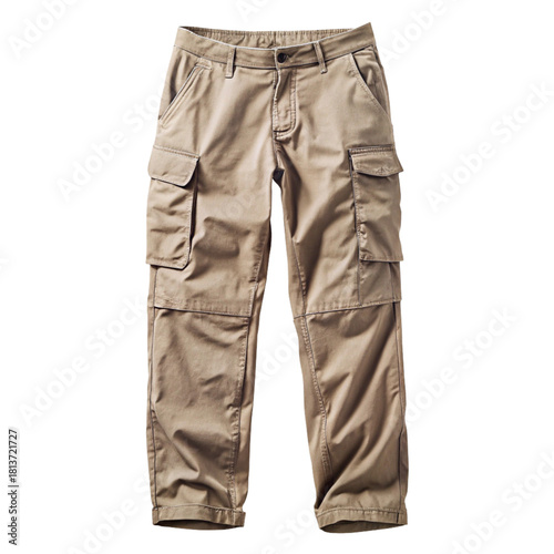 Khaki cargo pants