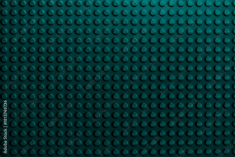 Naklejka premium Classic Green Baseplate background
