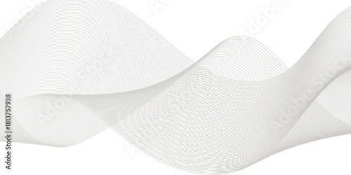 Energy abstract smooth blue gradient frequency. isolated element creative blend curve flow line technology. modern white web banner. vector beautiful waveform light music energy design.	
