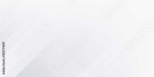 Diagonal grey gradient lines background. Abstract silver stripes wallpaper. Abstract gray tech backdrop. Oblique gris texture for graphic design, poster, banner, flyer, brochure, presentation. Vector