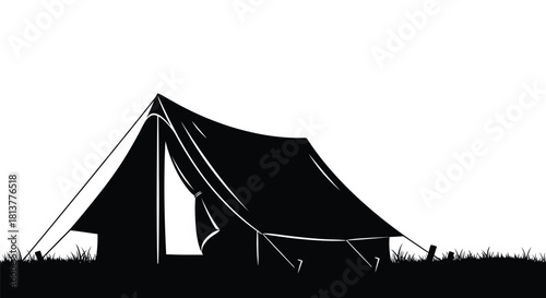 Floral crescent moon design with a delicate butterfly and beaded details