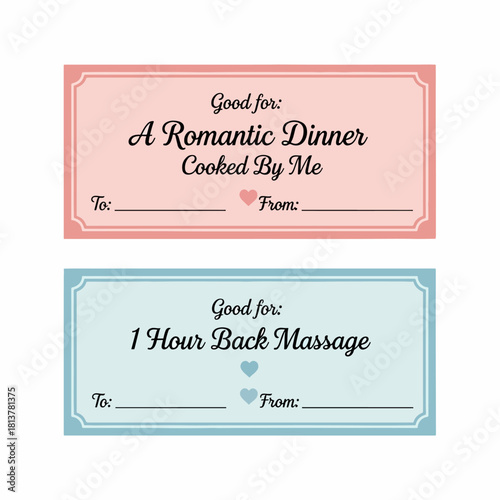 Romantic dinner cooked coupon