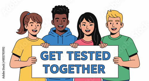Diverse Group Promotes Healthcare Awareness with Testing Campaign for Well-being