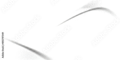 Subtle grey dust trails on a clean white background, abstract smoky texture
