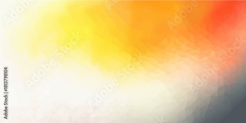 Bright abstract colorful orange and yellow background with shining lines, illustration design texture backdrop